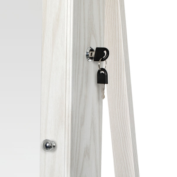 Ebern Designs Quakertown 21.3'' Wide FreeStanding Jewelry Armoire with